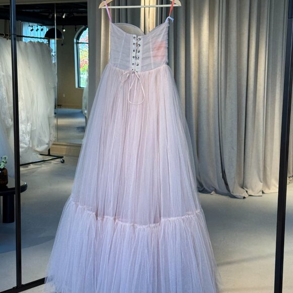 Misty Rose Maxi Tulle Dress - Picture 4 of 6